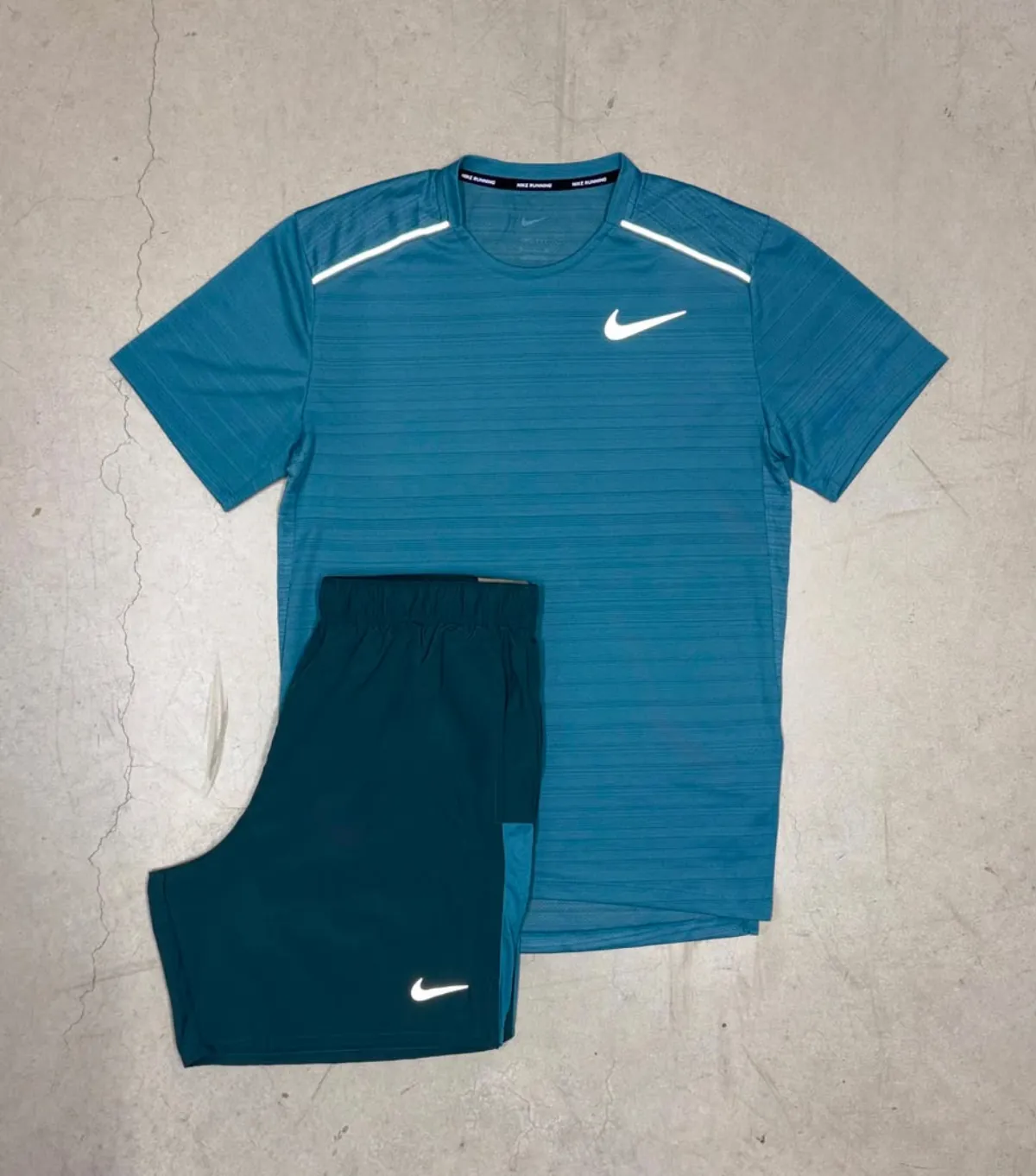 Nike Teal Miler Set