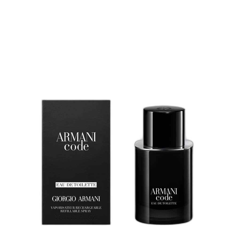 Armani Code Mens Eau de Toilette Vaporisteur Rechargeable Refillable Spray 75ml
