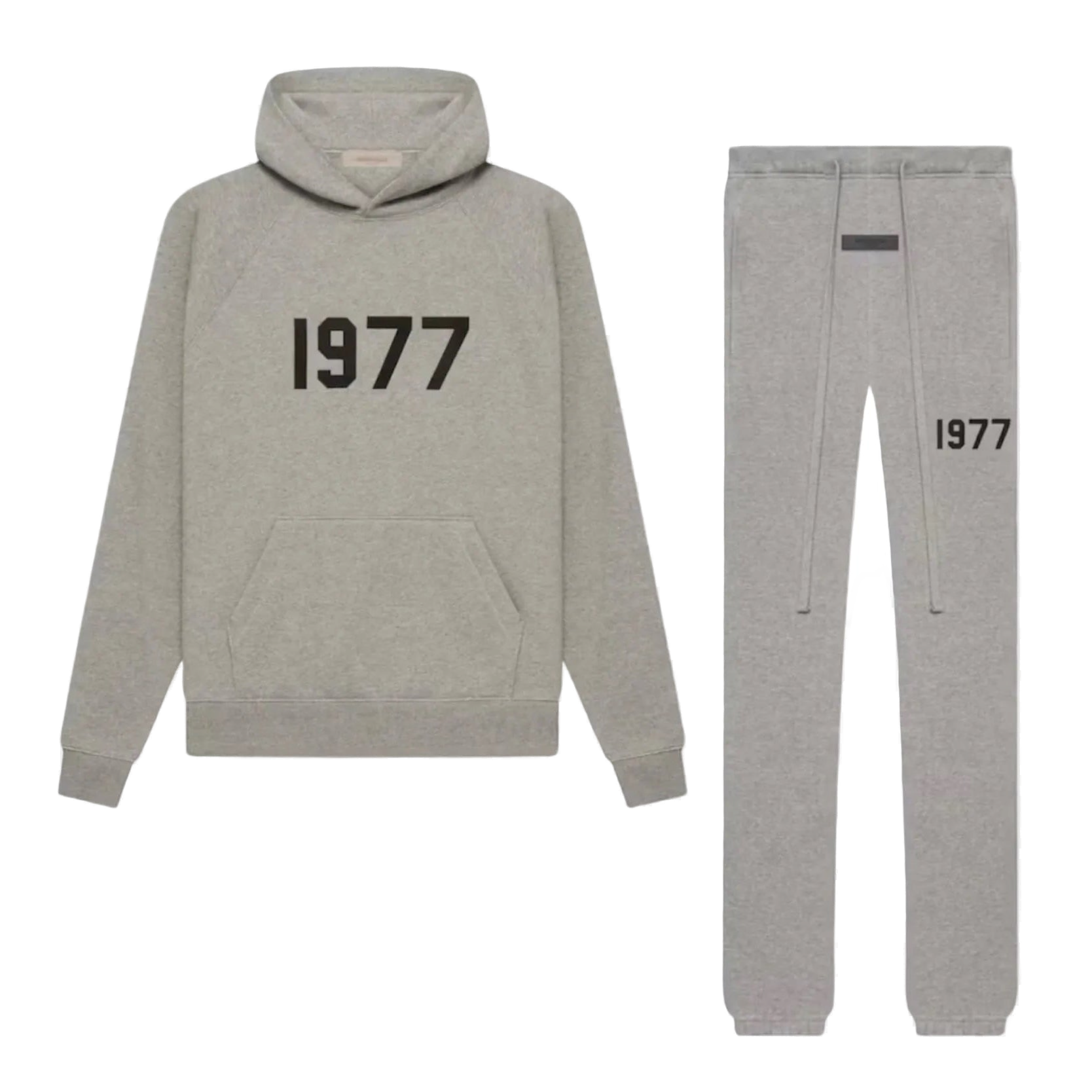 FEAR OF GOD 1977 ESSENTIALS 'DARK OATMEAL' TRACKSUIT