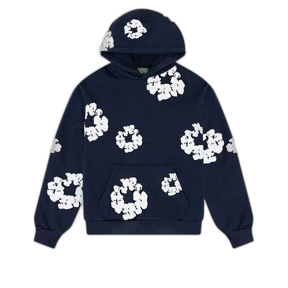 Denim Tears Navy Hoodie