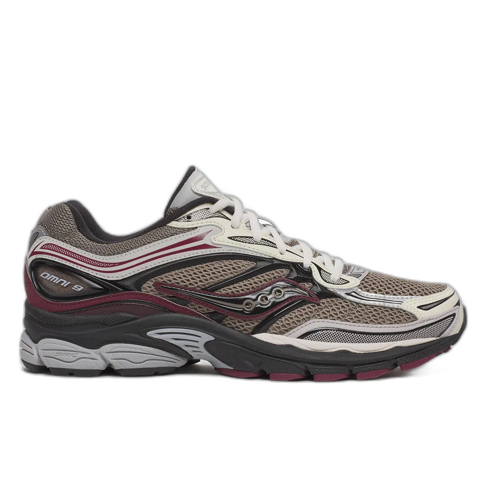 Saucony Pro Grid Omni 9 Burgundy