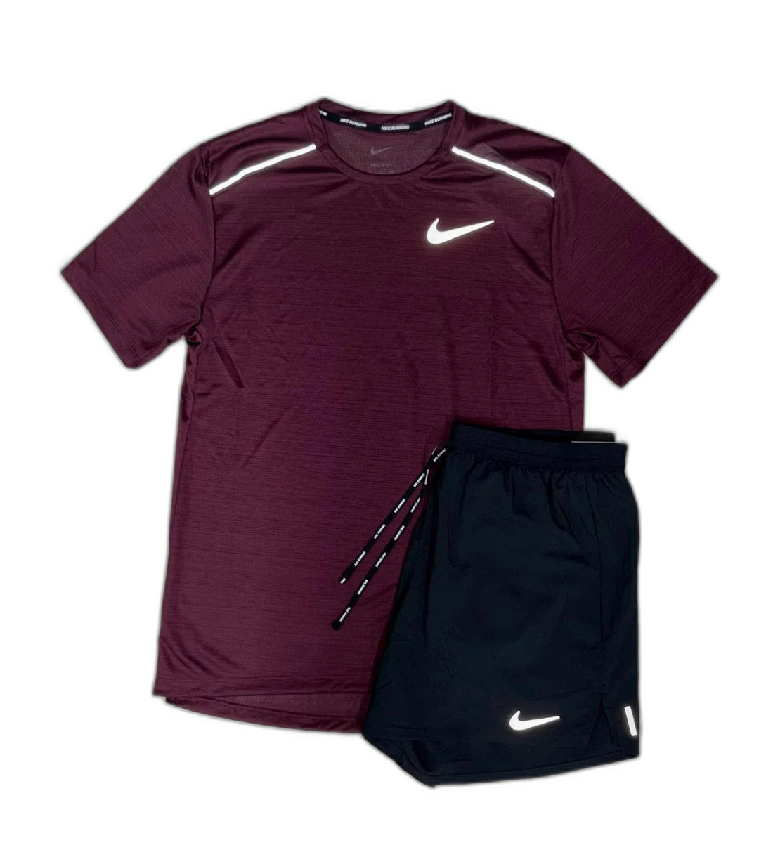 Maroon Miller Short Set