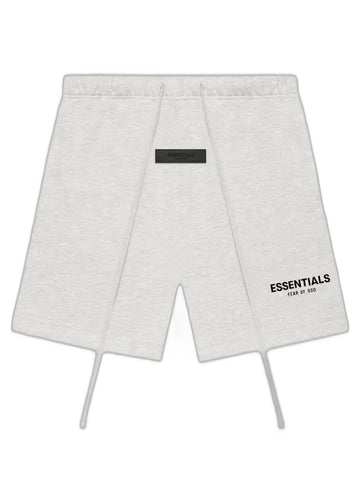 FEAR OF GOD ESSENTIALS 'LIGHT OATMEAL' SHORTS