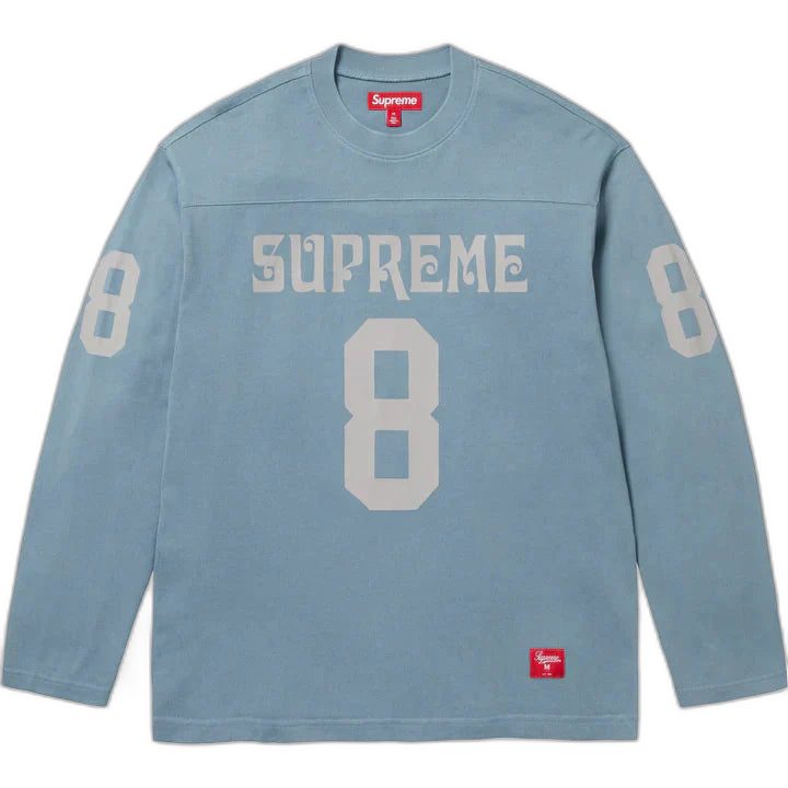 AFFILIATED L/S FOOTBALL TOP SLATE