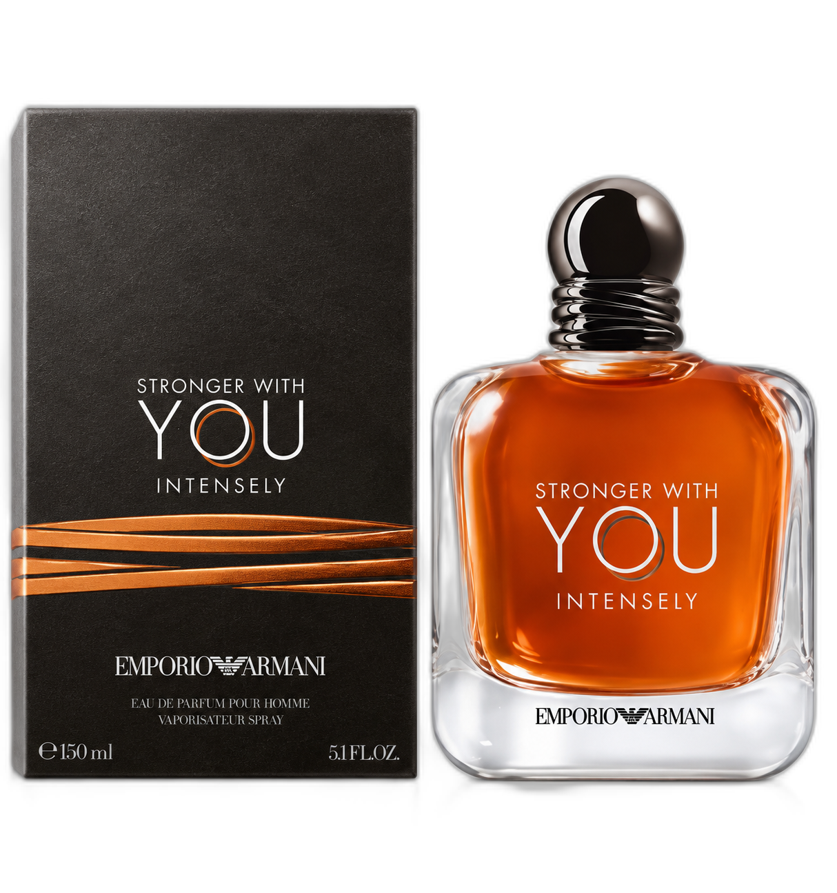 EMPORIO ARMANI STRONGER WITH YOU INTENSELY 150ML EDP SPRAY