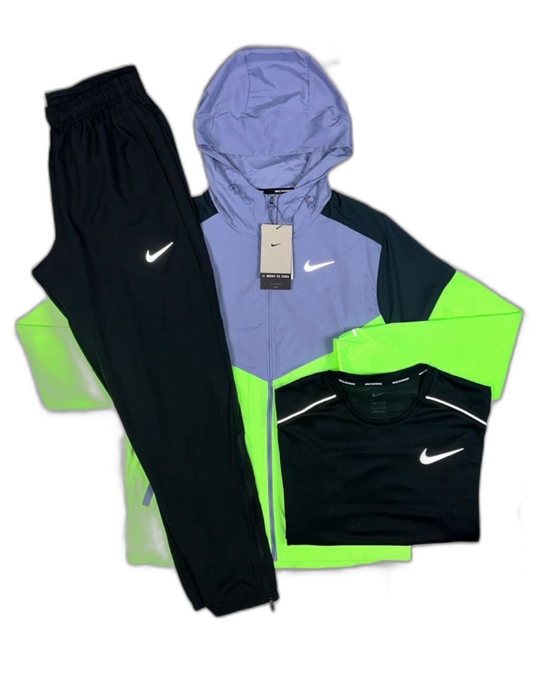 BLK/GREEN BLUE 3 PIECE
