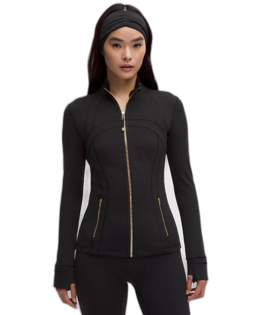 Lululemon Black and Gold zipper SET