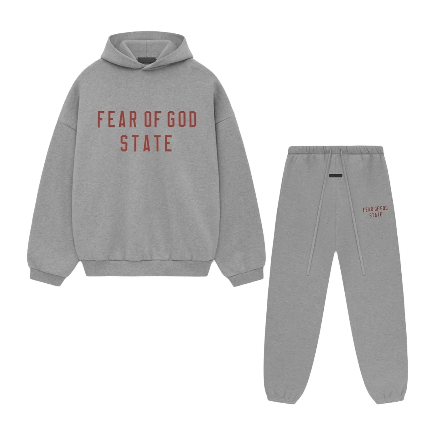 FEAR OF GOD FW24 ESSENTIALS 'DARK HEATHER' TRACKSUIT