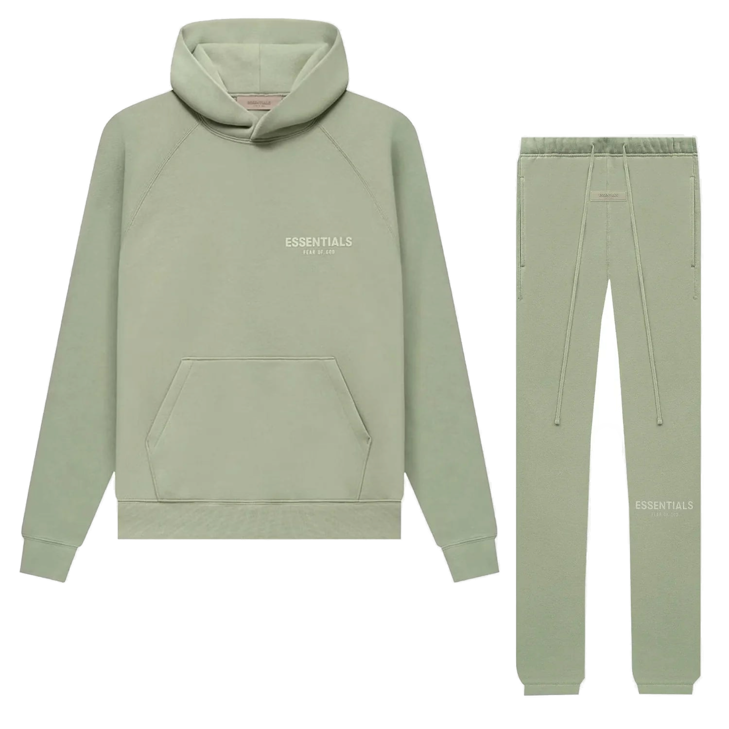 FEAR OF GOD ESSENTIALS 'SEA FOAM' TRACKSUIT