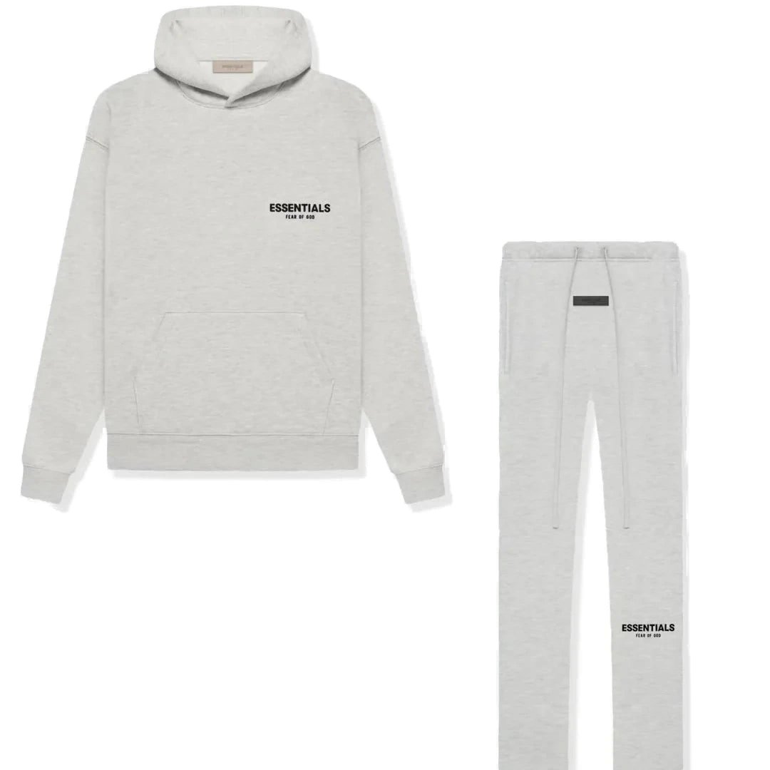 FEAR OF GOD ESSENTIALS 'LIGHT OATMEAL' TRACKSUIT