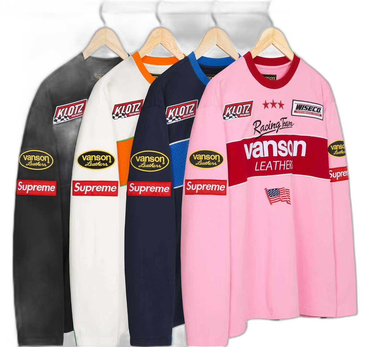 Supreme Vanson Leathers Long Sleeve Top