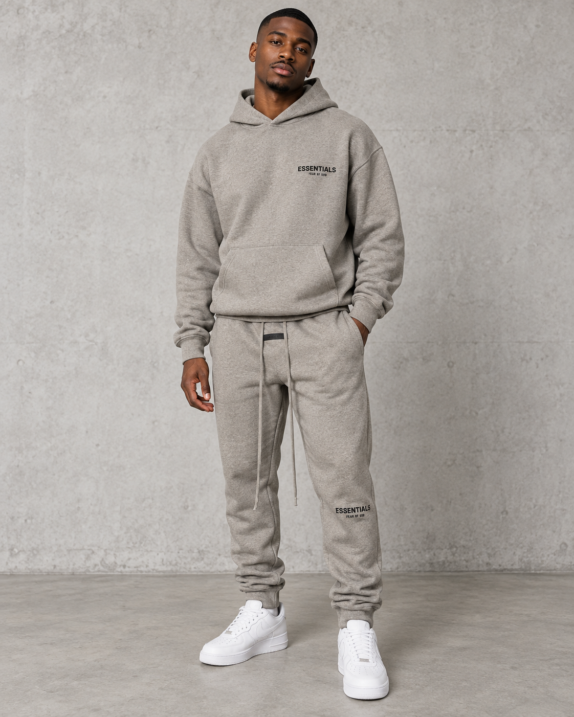Fear of God Essentials SS25 Dark Oats Tracksuit