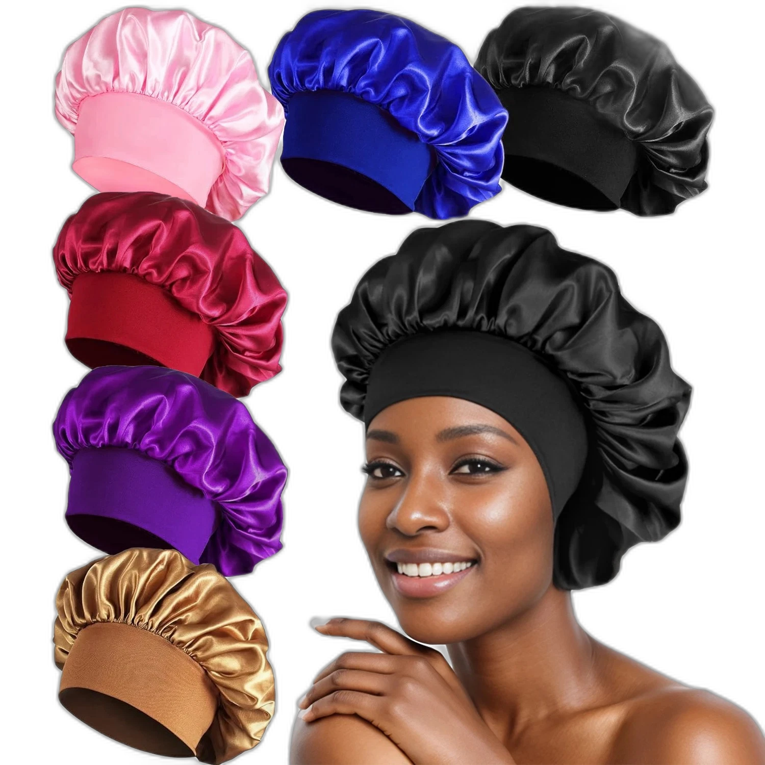 Satin Bonnet Sleep Cap