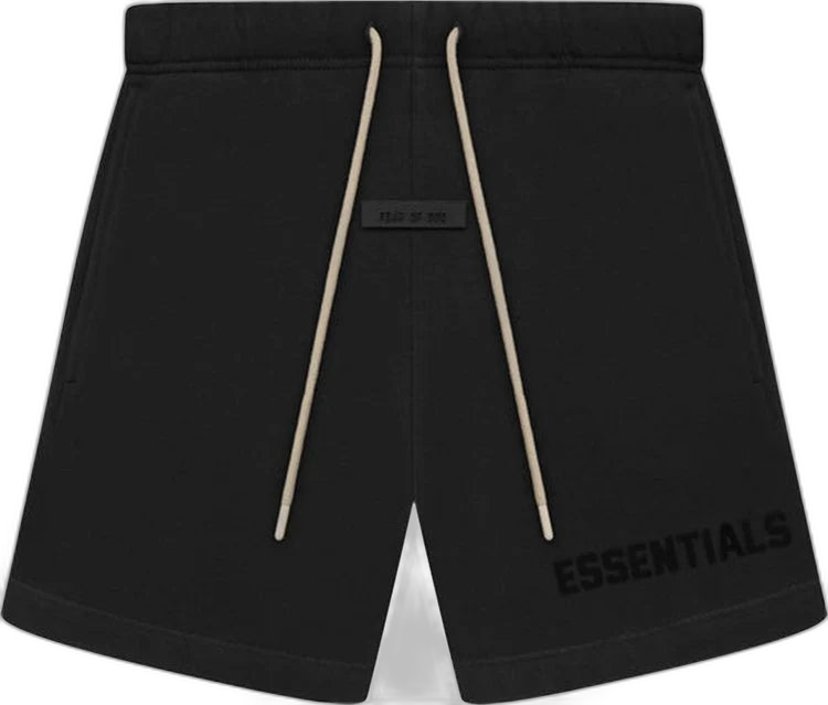 FEAR OF GOD ESSENTIALS 'JET BLACK' SHORT