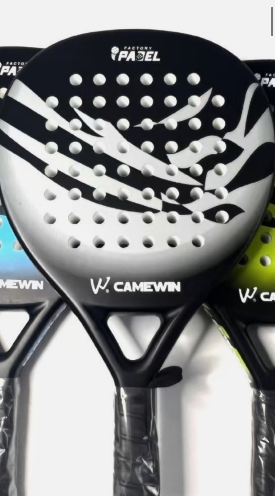 Padel Racket Carbon Fiber Surface