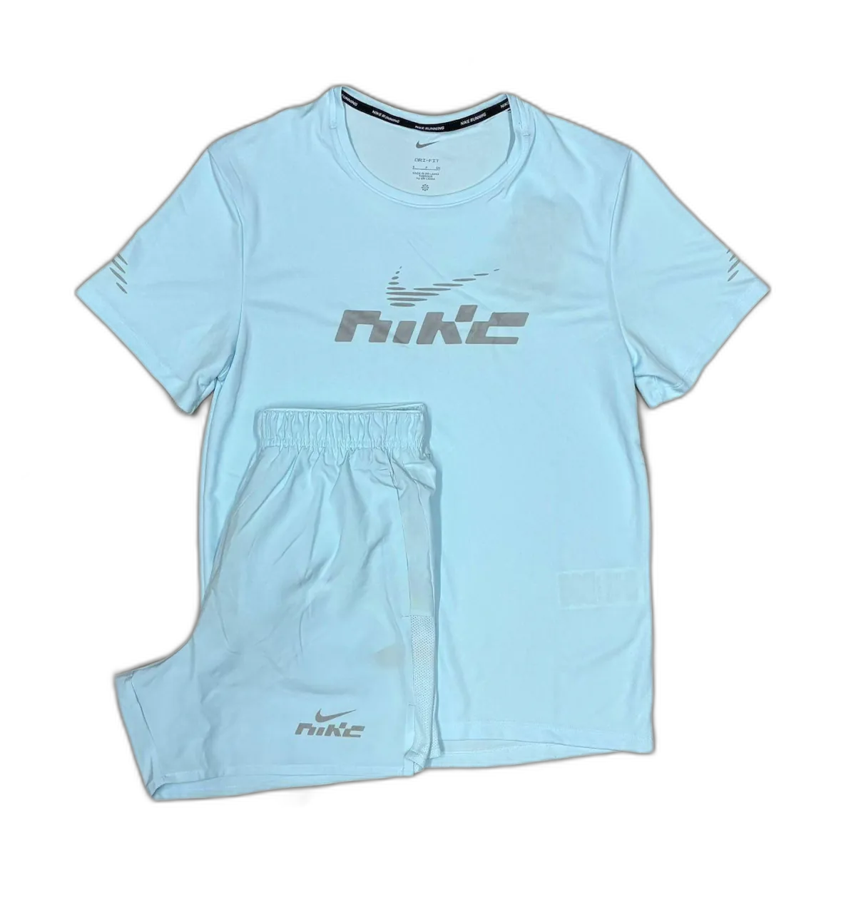 Nike Light Blue Miler Set