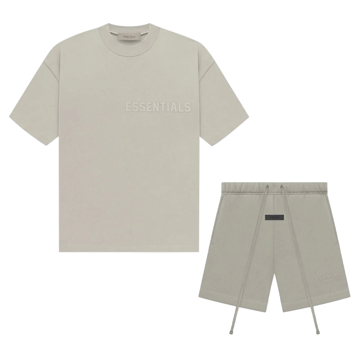 FEAR OF GOD ESSENTIALS 'SEAL' SHORT SET