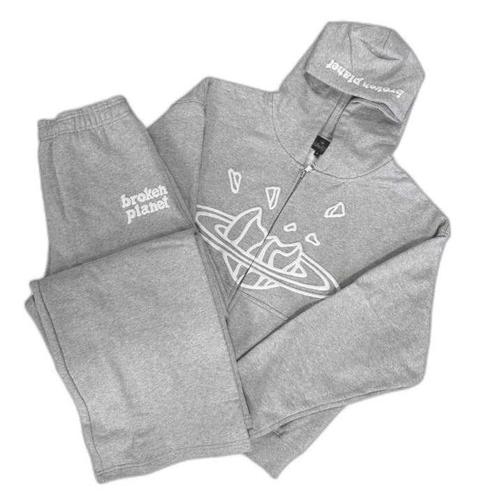 BP GREY ZIP UP TRACKSUIT