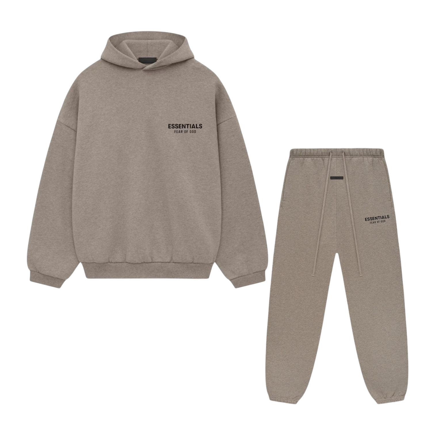 FEAR OF GOD SS25 ESSENTIALS 'DARK HEATHER' TRACKSUIT