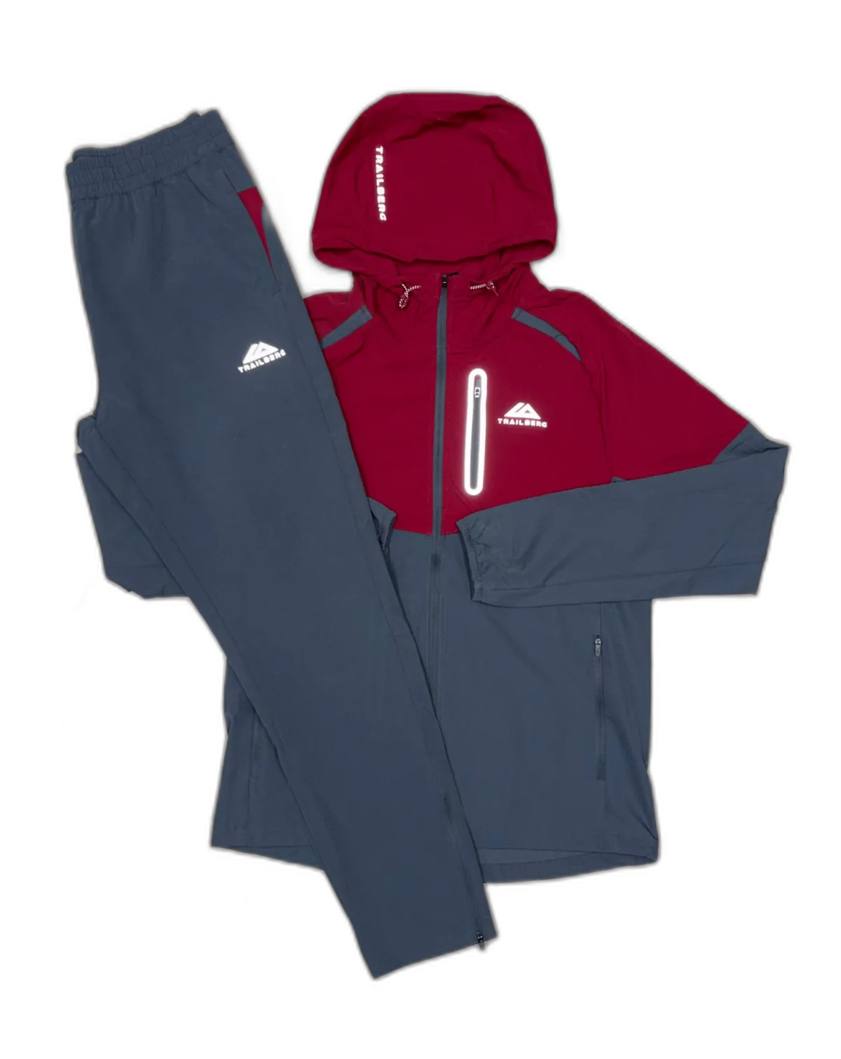Trailberg Red / Grey Tracksuit