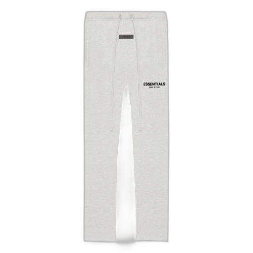 FEAR OF GOD ESSENTIALS 'LIGHT OATMEAL' UNCUFFED JOGGERS