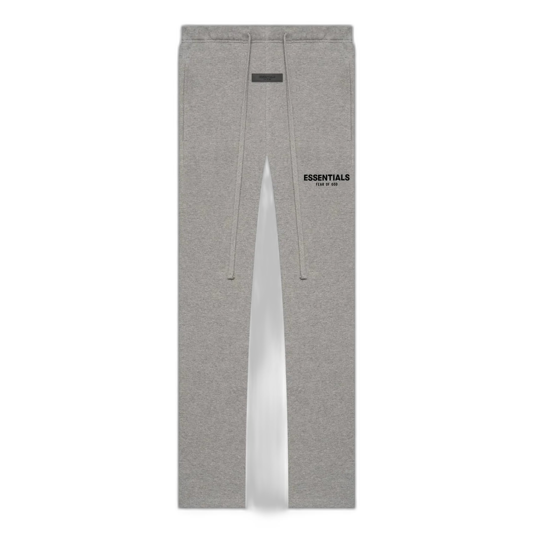 FEAR OF GOD ESSENTIALS 'DARK OATMEAL' UNCUFFED JOGGERS
