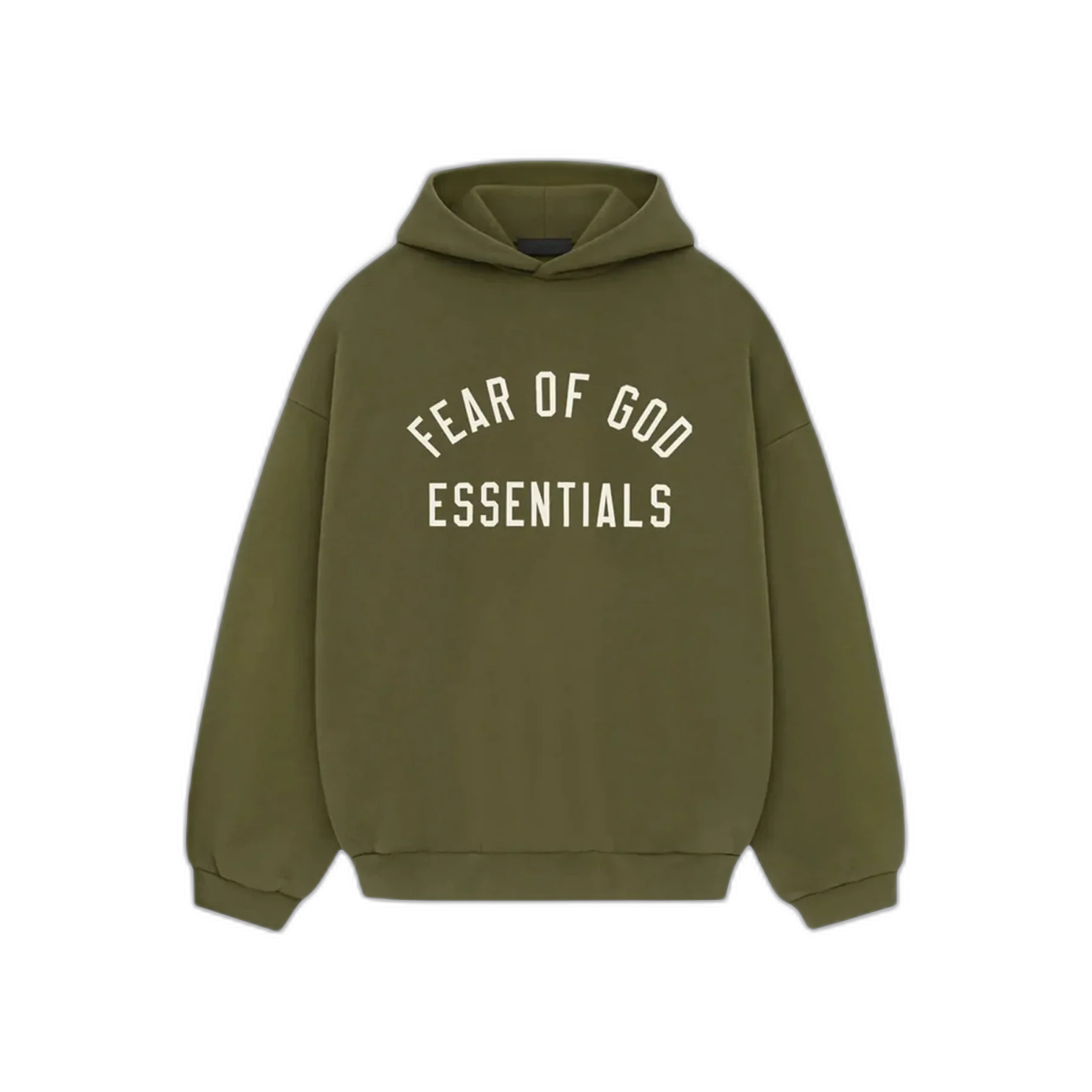 FEAR OF GOD FW24 ESSENTIALS 'MILITARY' HOODIE