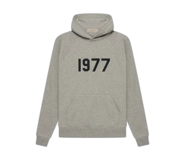 FEAR OF GOD 1977 ESSENTIALS 'DARK OATMEAL' HOODIE