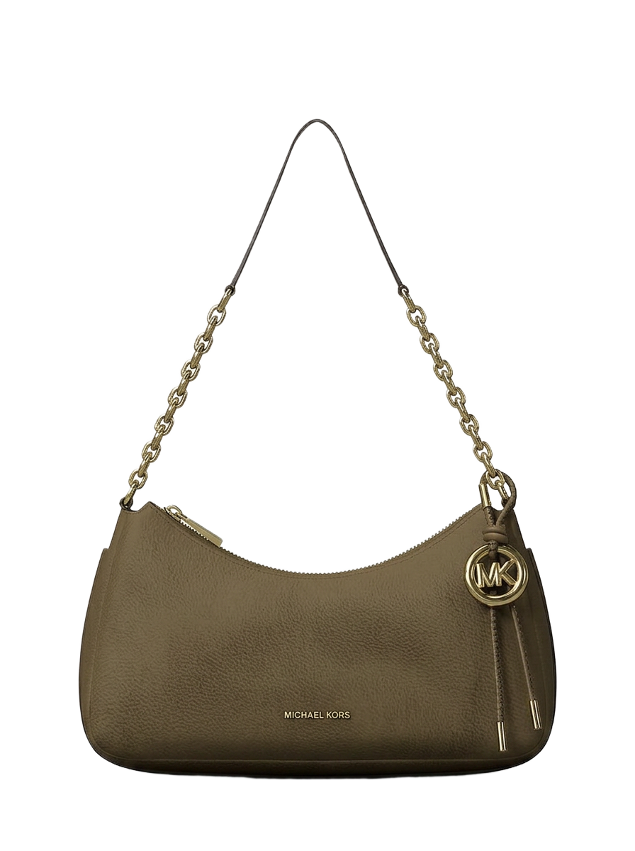 Michael Kors Nolita Medium Nubuck Chain Pochette