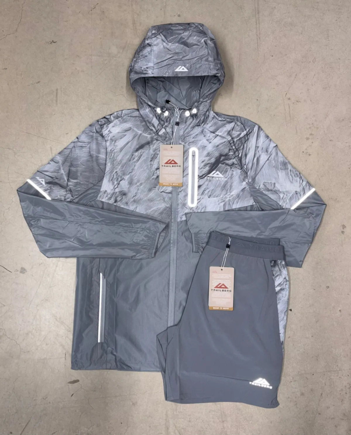Trailberg Slate Grey Jacket Set